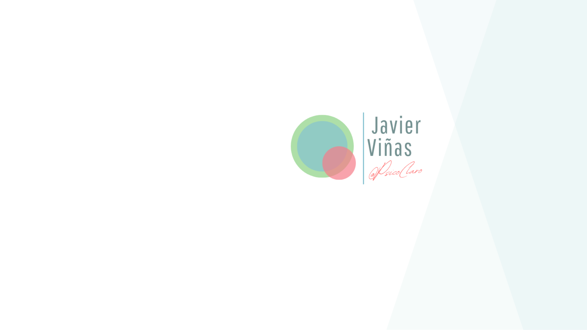 Javier Viñas Psicólogo